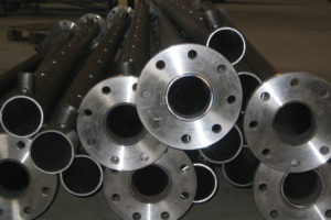 Produzione collettori flangiati in acciaio al carbonio